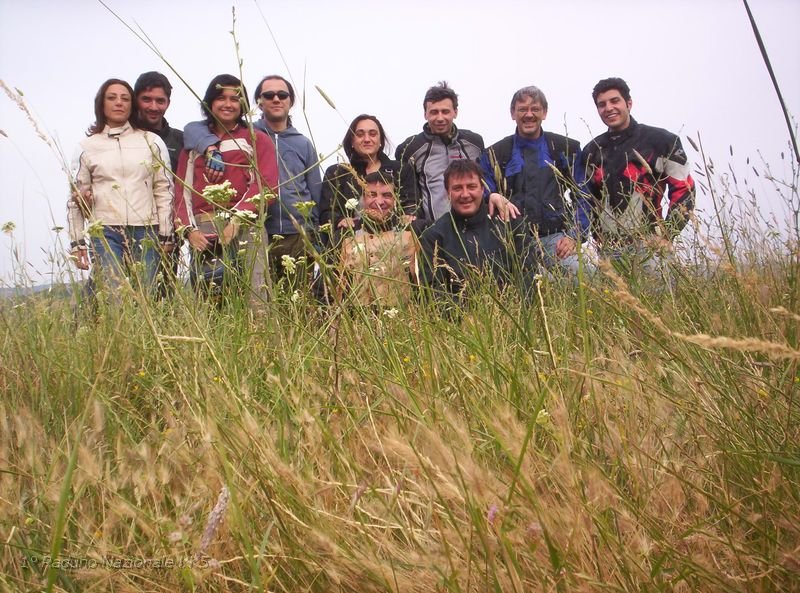 321.JPG - Foto di gruppo tra l'erba alta